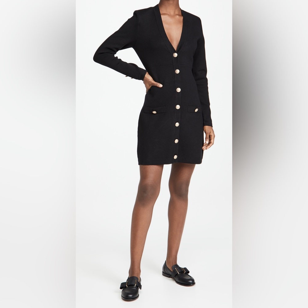 L’agence Breanna V-Neck Mini Dress